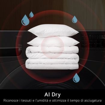 Caratteristica AI Dry asciugatrice RNX5009TWBC